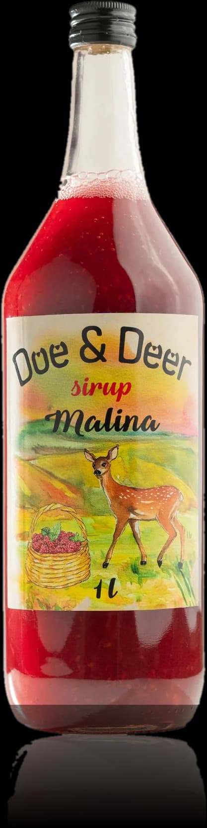 Doe & Deer sirup Malina 1 l